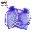 Bolsas de gasa de organza únicas bolsos transparentes de regalo